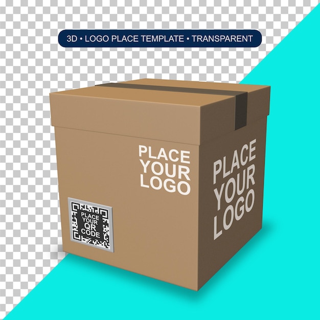 Box 3d-vorlage transparent