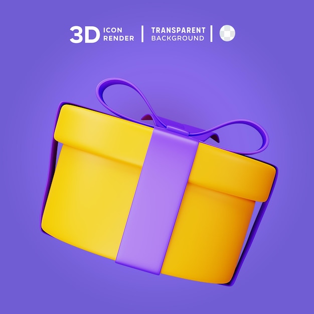 PSD box oval open basic 3d-illustrationsrendering (rendering von ovalen in 3d)