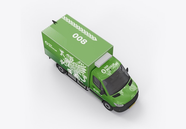 Box Truck Mockup