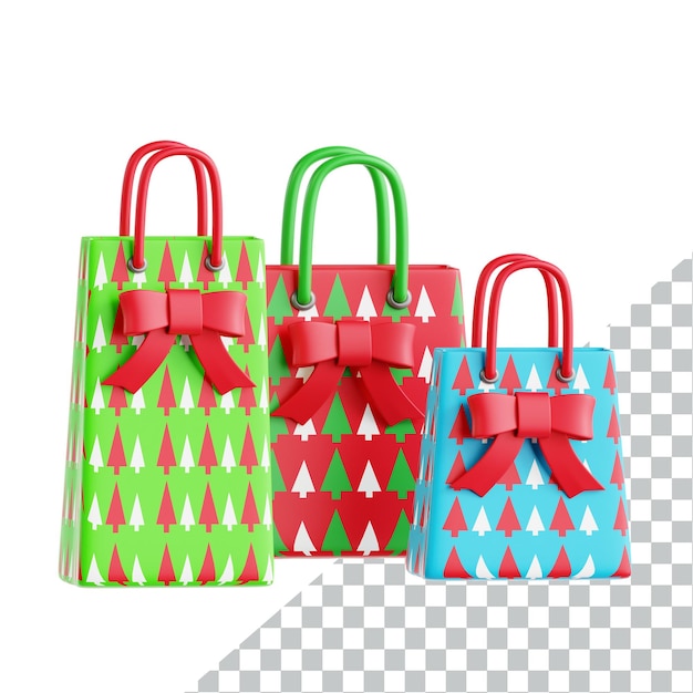 Boxing Day 3D Icon modèle 3D illustration de la conception de l'icône 3D