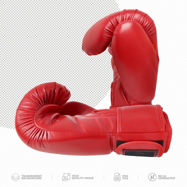 Boxing gloves On Transparent Background PSD