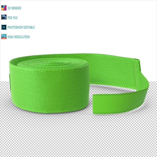 PSD boxing hand wrap arquivo psd de renderização 3d