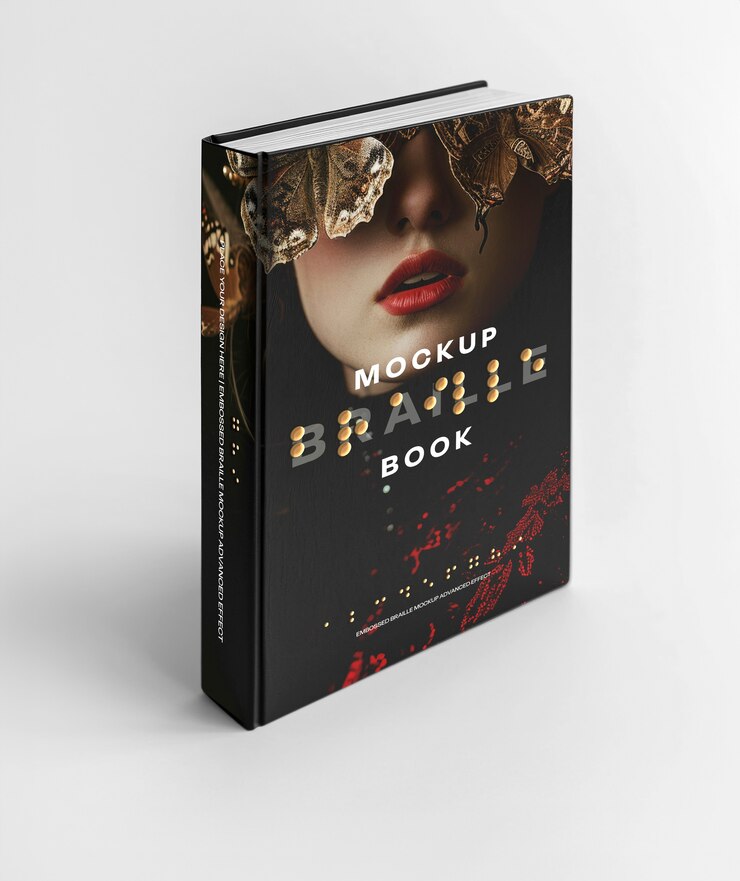 PSD braille-buch-modell für innenräume