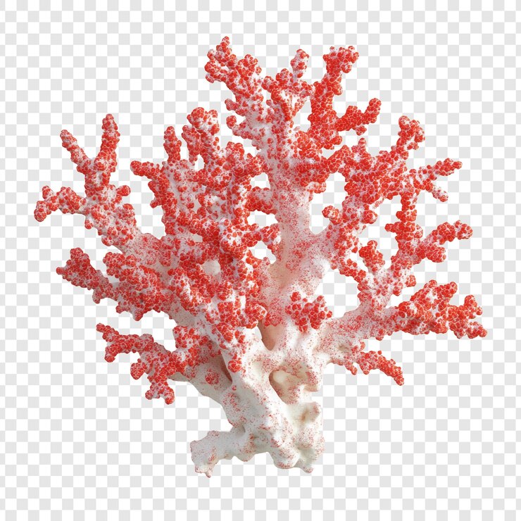 PSD branche de corail rouge