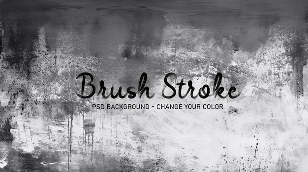 Branco mínimo pincel stroke pincel aquarela pintura a óleo desenho decoração de fundo