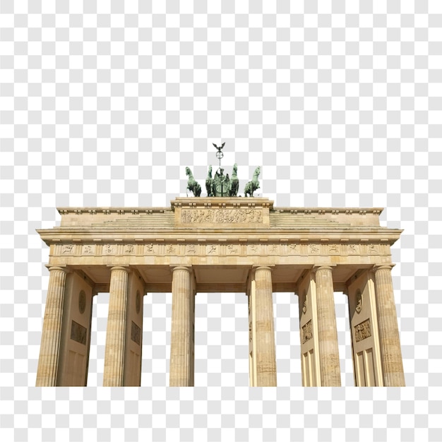 Brandenburger Tor Brandenburg Tor in Berlin durchsichtig