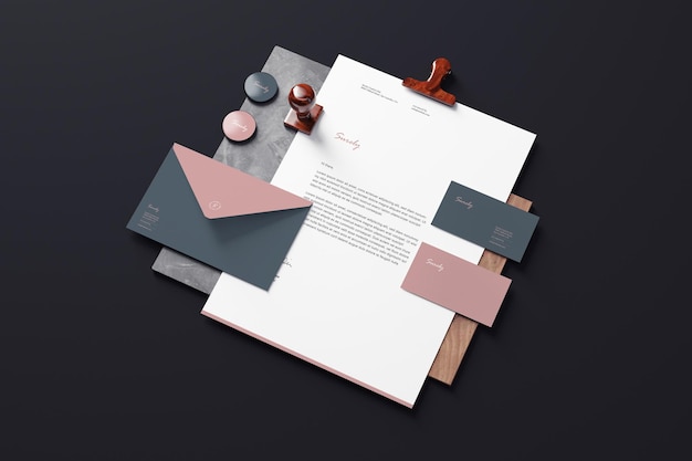 Branding Briefpapier Modelle