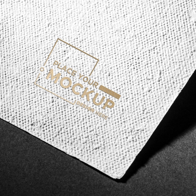 Branding identità biglietto da visita mock-up