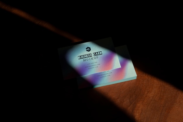 Branding-Konzept mit Farbverlauf und Schatten