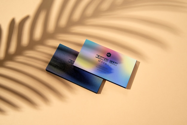 Branding-Konzept mit Farbverlauf und Schatten