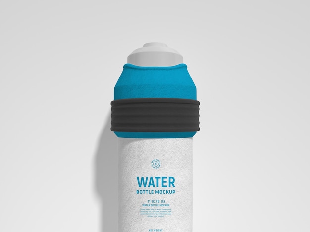 Branding-Mockup für isolierte Thermowasserflaschen