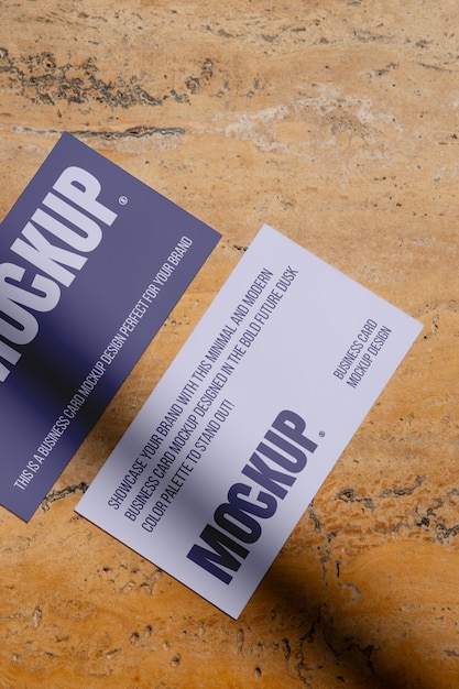 Branding mockup futuro colore del crepuscolo