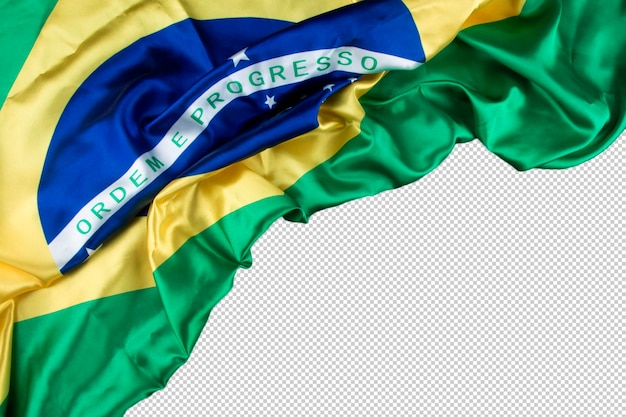 Brasilianische Flagge mit transparentem Hintergrund png