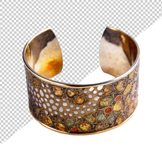 Brazalete de manguito sobre un fondo transparente