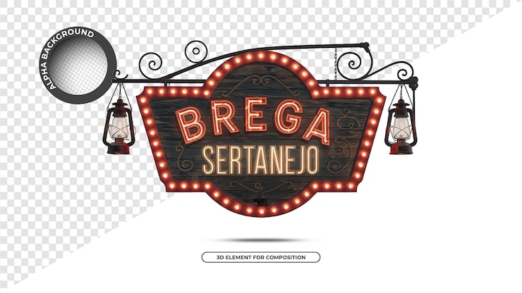 PSD bregajanejo selo 3d para eventos shows artistas festas (em inglês)