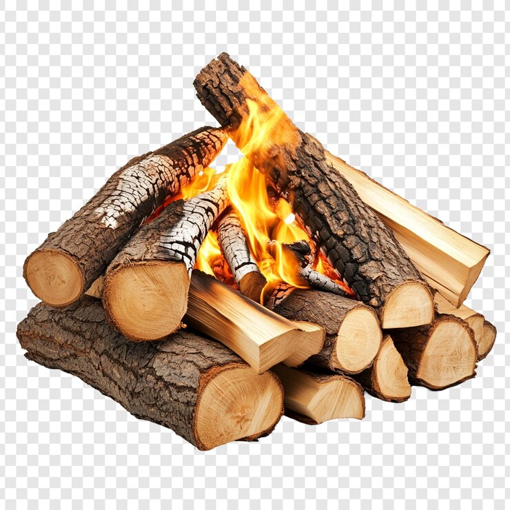 PSD brennendes lagerfeuer wärme gemütliches holzfeuer