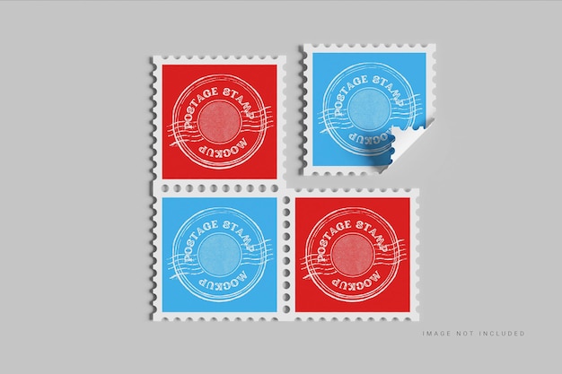 Briefmarken-Attrappe