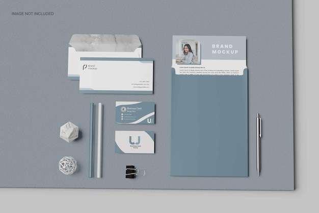 Briefpapier-Branding-Modell