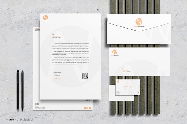 Briefpapier-Modell