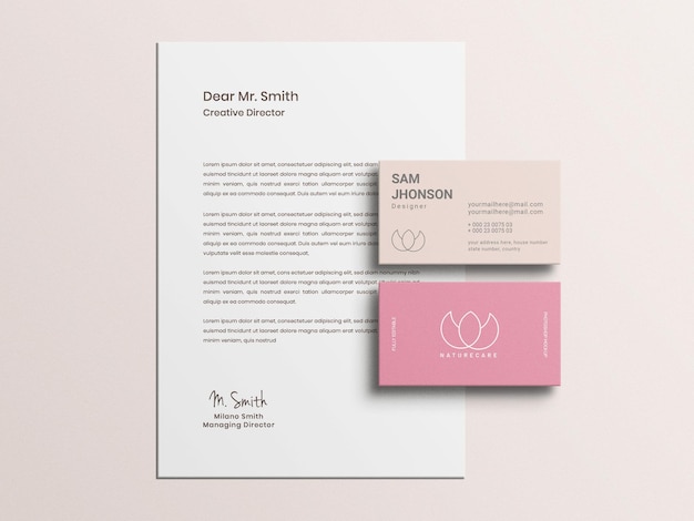 Briefpapier-Set-Modell