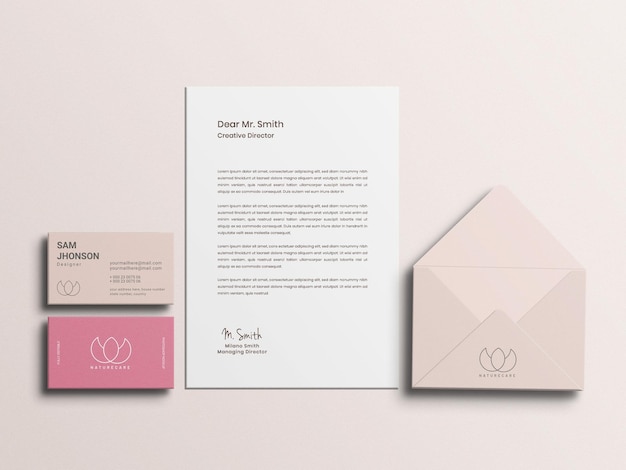 Briefpapier-Set-Modell