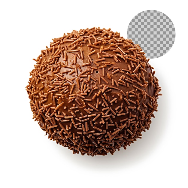 Brigadeiro Sur Un Fond Transparent