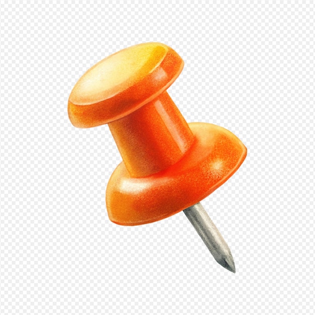 Bright thumbtack closeup sfondo bianco forniture per ufficio punta affilata
