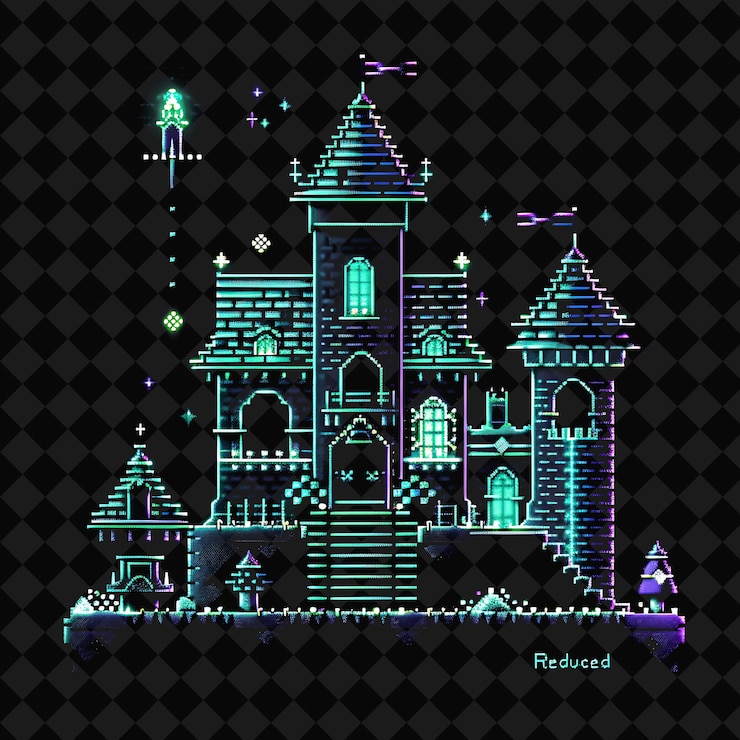 PSD brilho de néon cintilante de texto reduzido em néon azul e verde png y2k inspired neon decorative