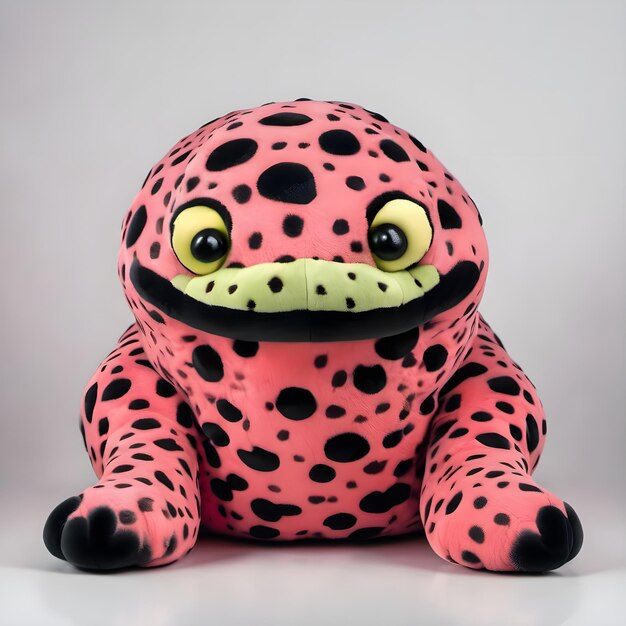 Brinquedo de pelúcia Gila Monster em um fundo transparente PSD