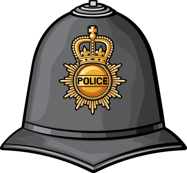 Britischer polizeihelm