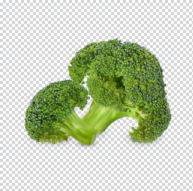 Broccoli freschi isolati PSD Premium