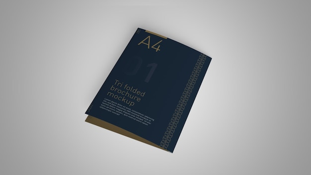 Brochure A4 ripiegabile in tre