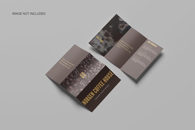 Brochure A4 Trifold Mockup