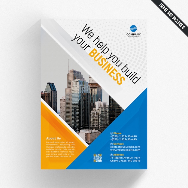 brochure d'affaires modèle