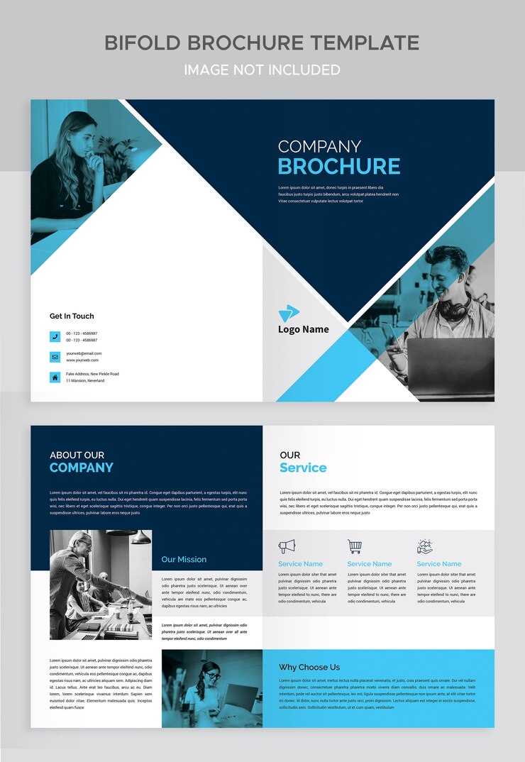 PSD brochure bifold aziendale