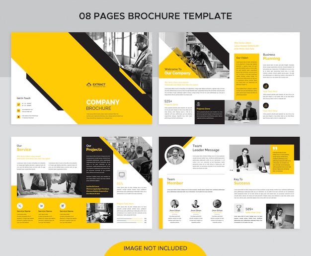 Brochure d'entreprise de 08 pages