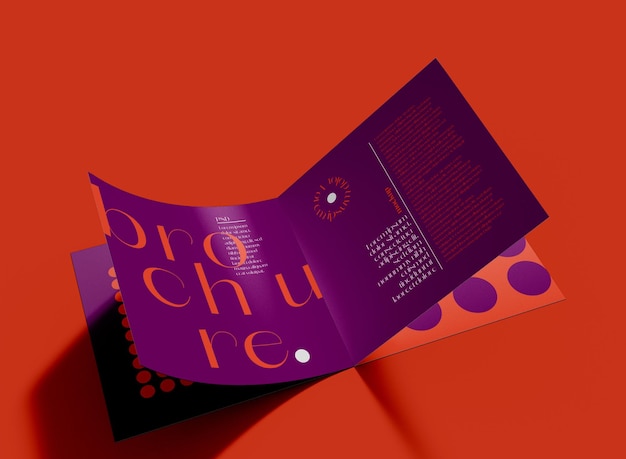 Brochure mockup