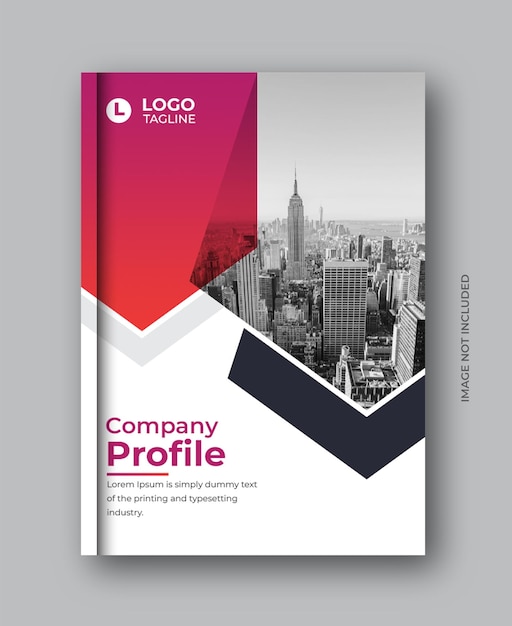 Brochure De Profil D'entreprise Rapport Annuel Moderne Conception De Couverture De Livre D'affaires