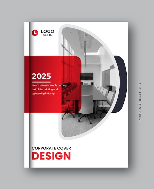 Brochure de profil d'entreprise rapport annuel moderne conception de couverture de livre d'affaires