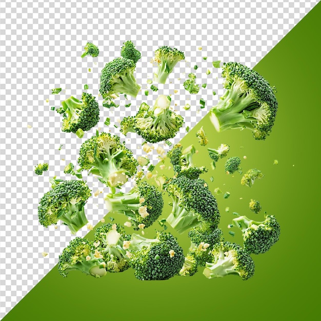 Le brocoli qui tombe