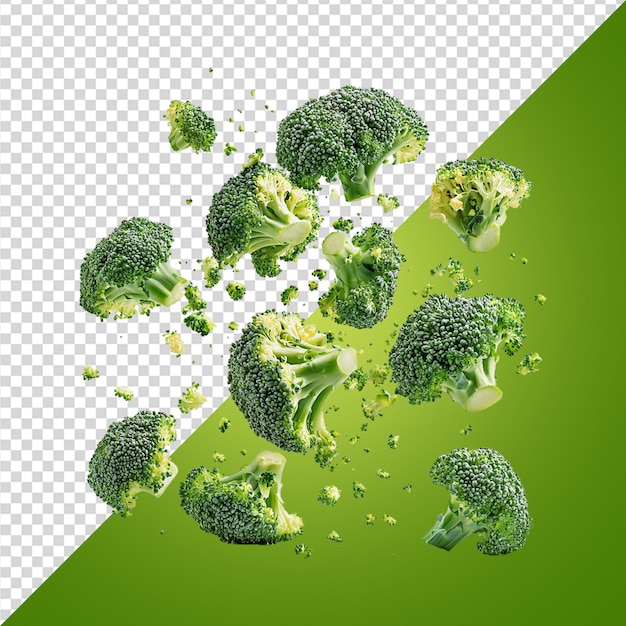 Le brocoli qui tombe