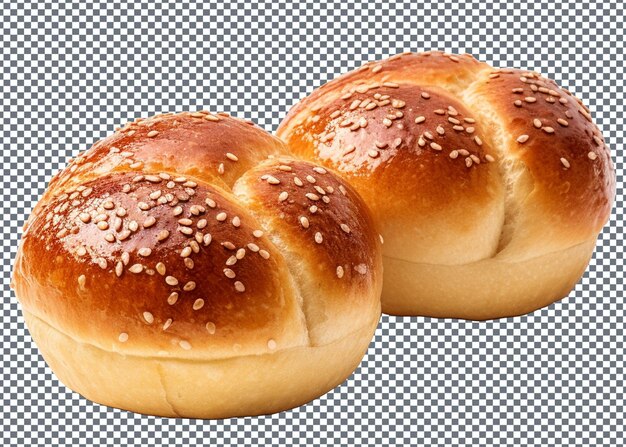 PSD brötchen mit sesamkörnern