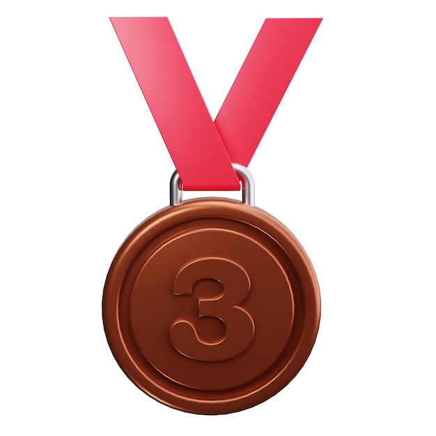 Bronzemedaille für den dritten Platz