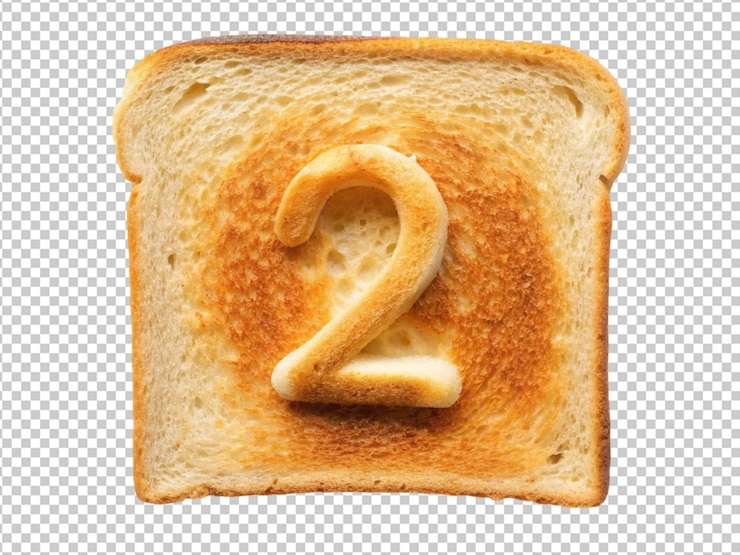 PSD brot mit nummer 2