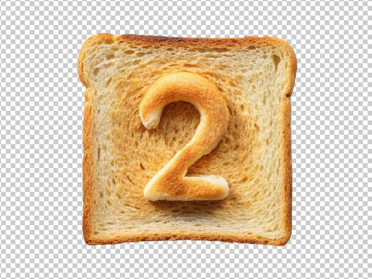 PSD brot mit nummer 2