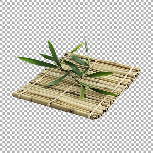 Los brotes de bambú de PNG en un fondo transparente generados por Ai