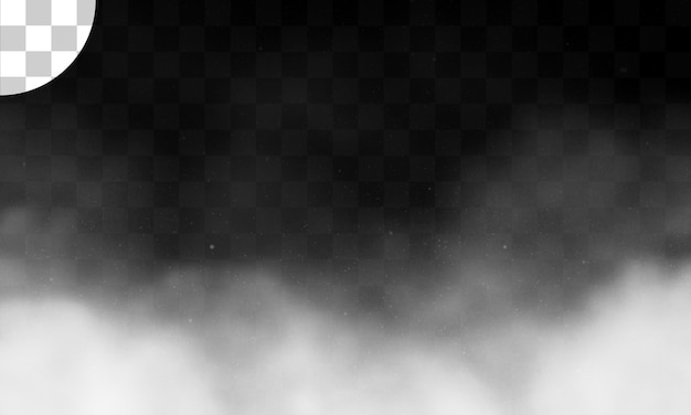 Brouillard blanc ou fumée