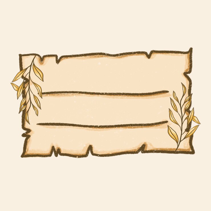 PSD brown vintage blank note di carta strappata palnner decorative