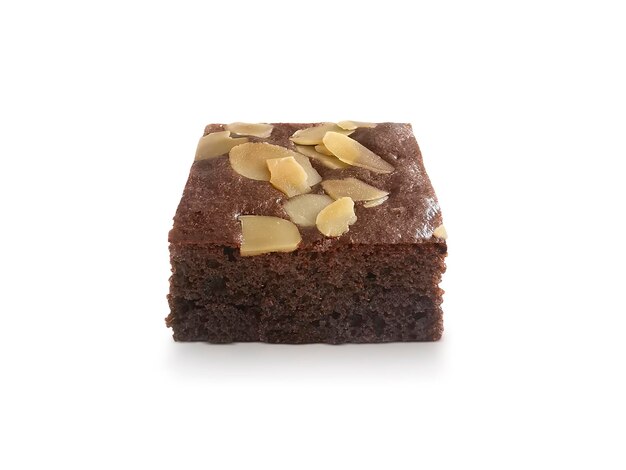 PSD brownie au chocolat fond transparent