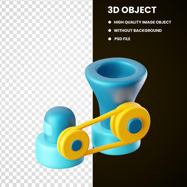 PSD broyeur à 3d